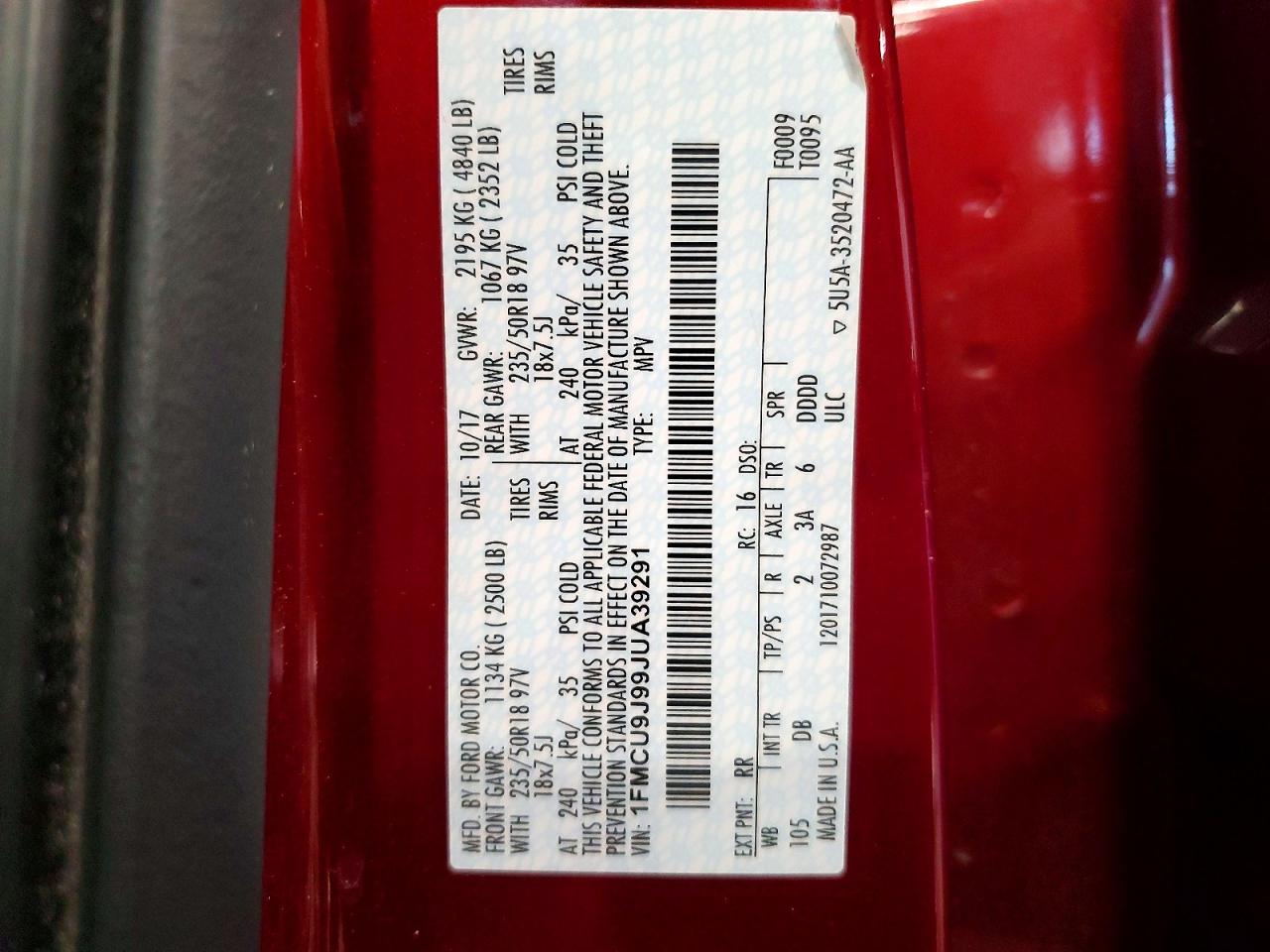 Ford Escape Titanium