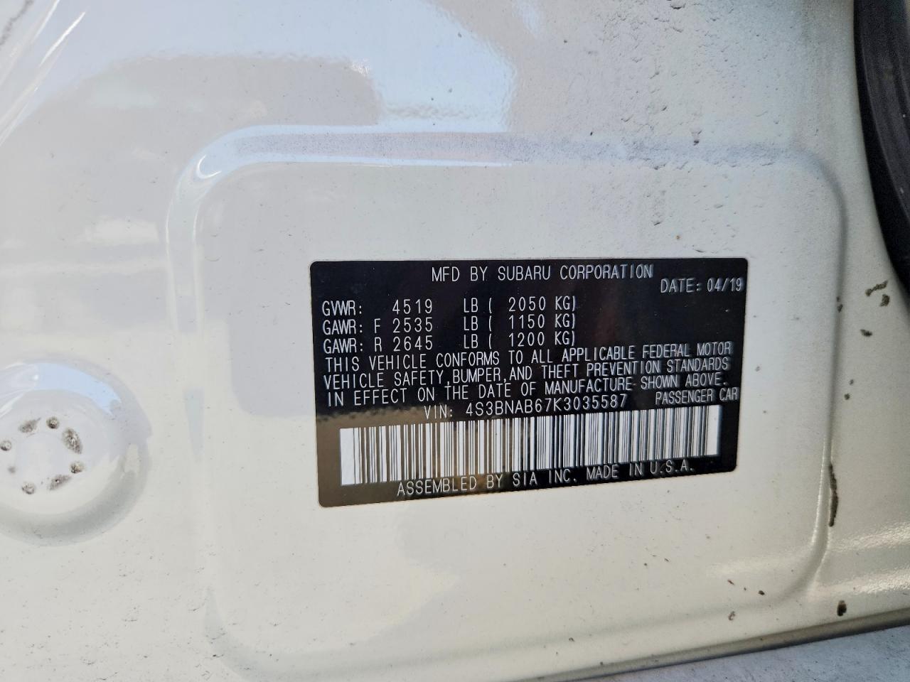 Subaru Legacy 2.5i