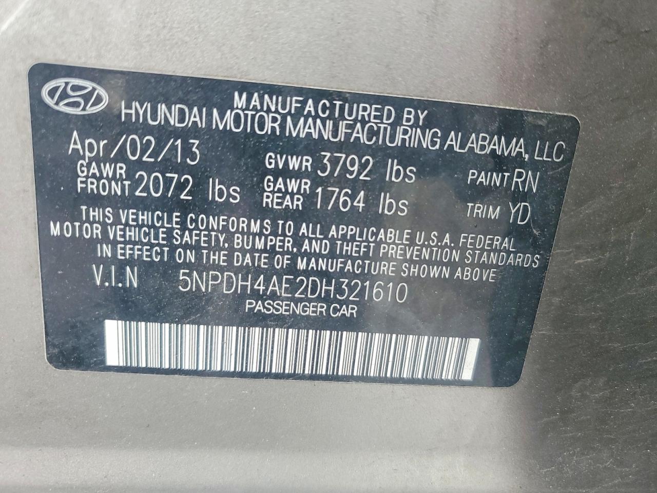 Hyundai ELANTRA Gls