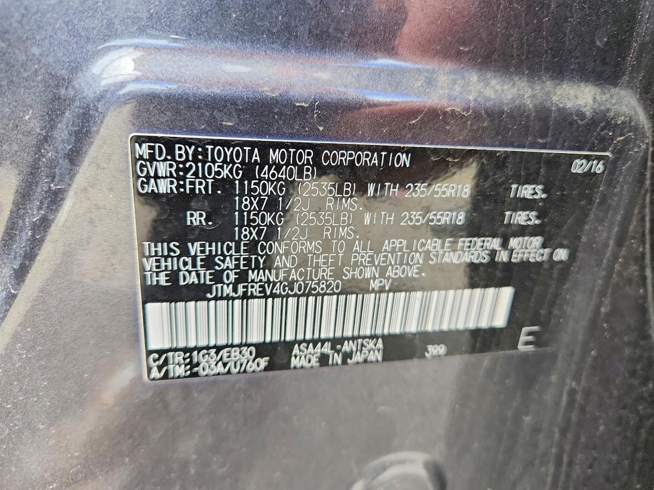 Toyota RAV4 Se