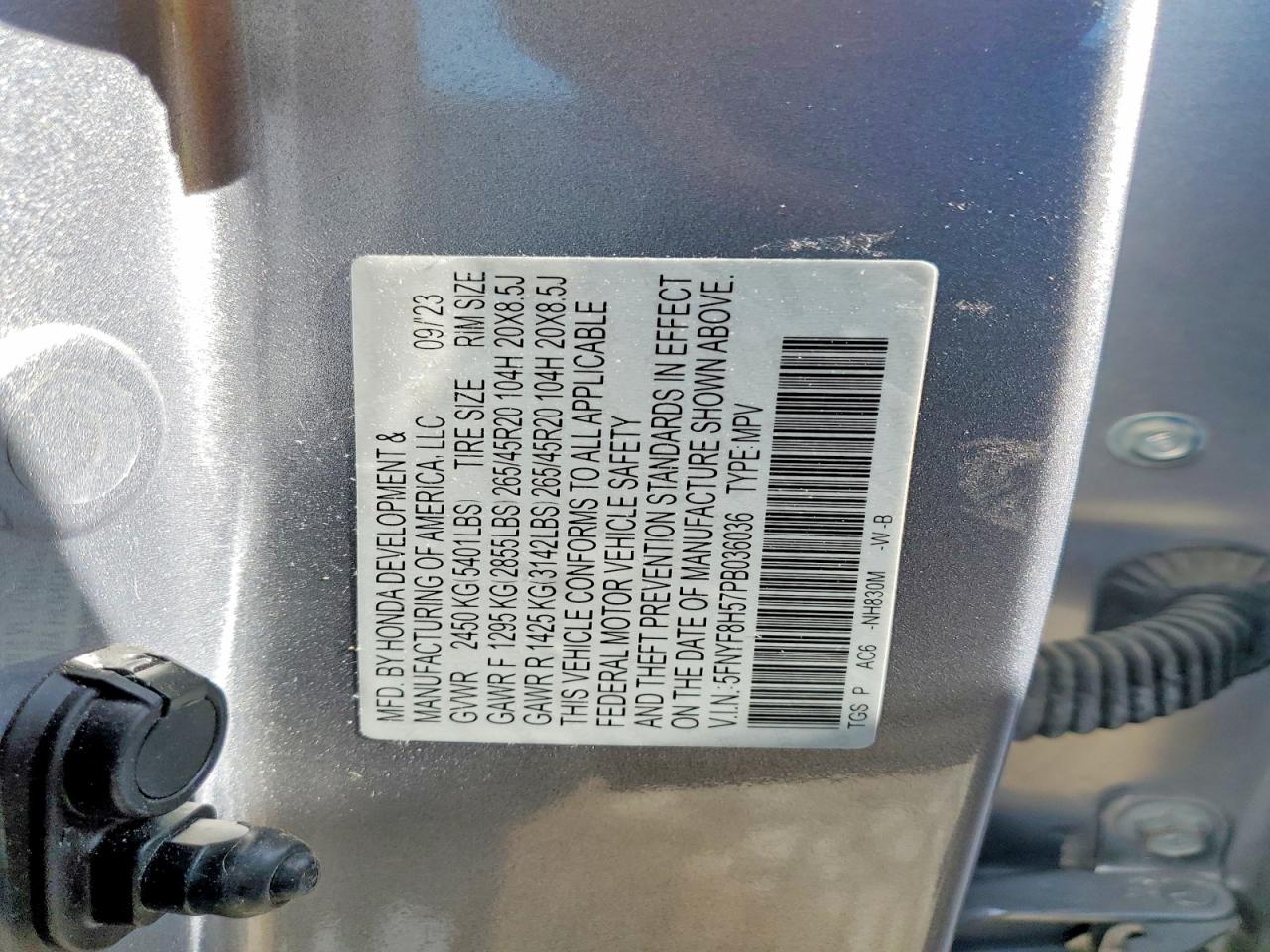 Honda Passport Exl