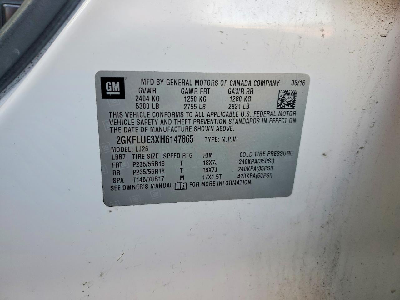 GMC Terrain Slt