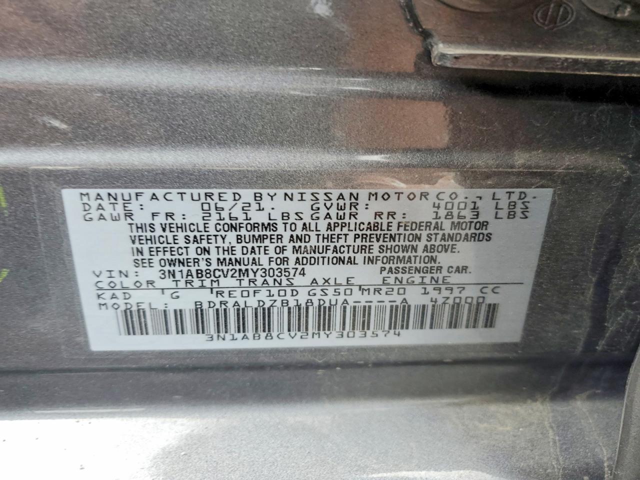 Nissan Sentra Sv