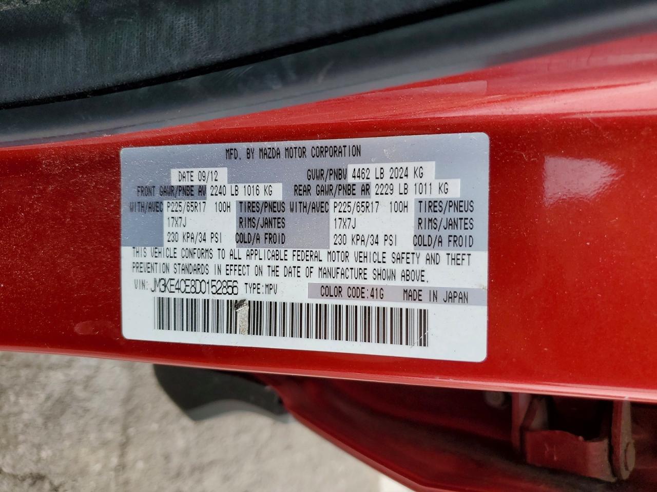 Mazda Cx Touring
