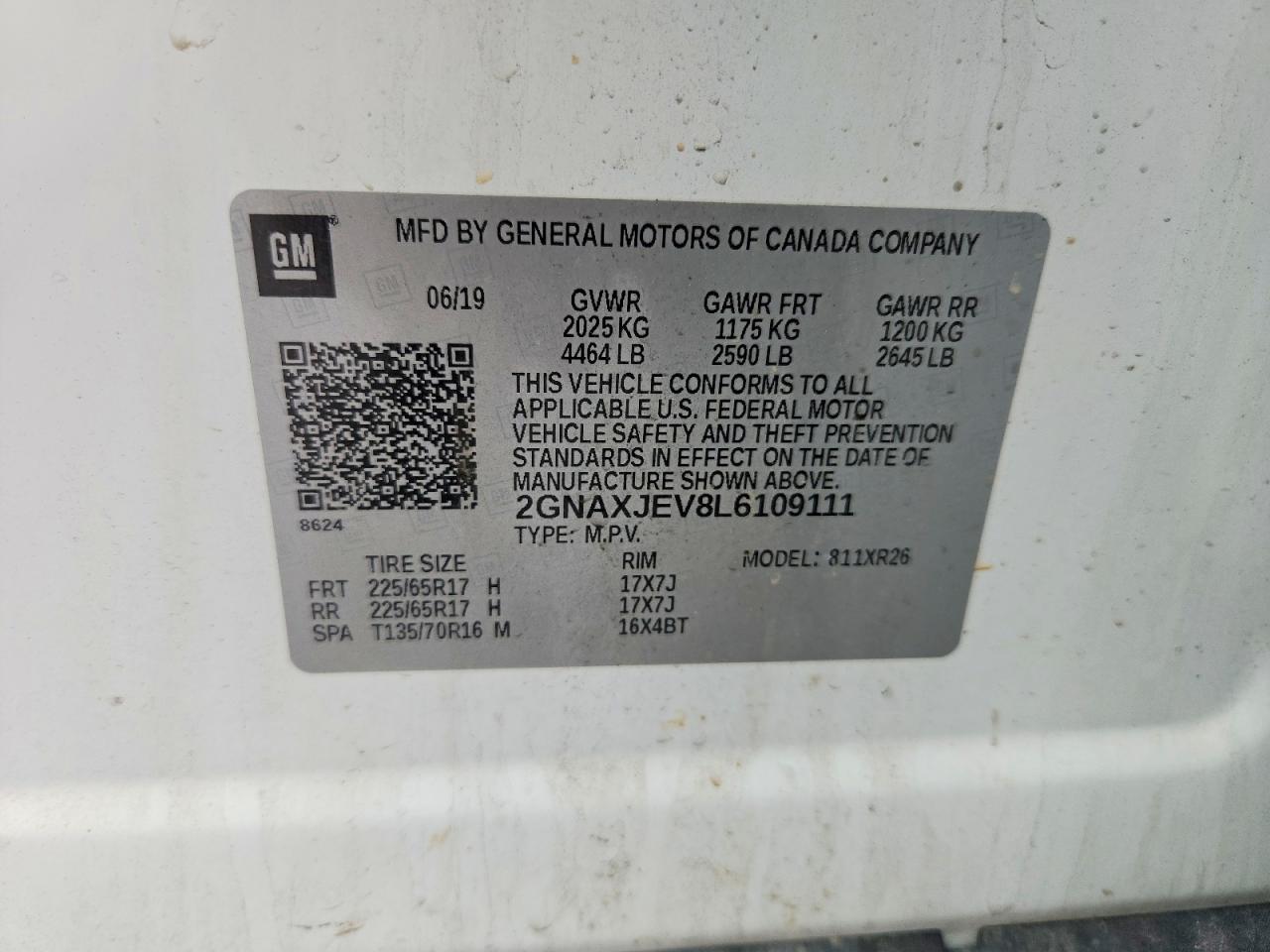 Chevrolet Equinox Lt