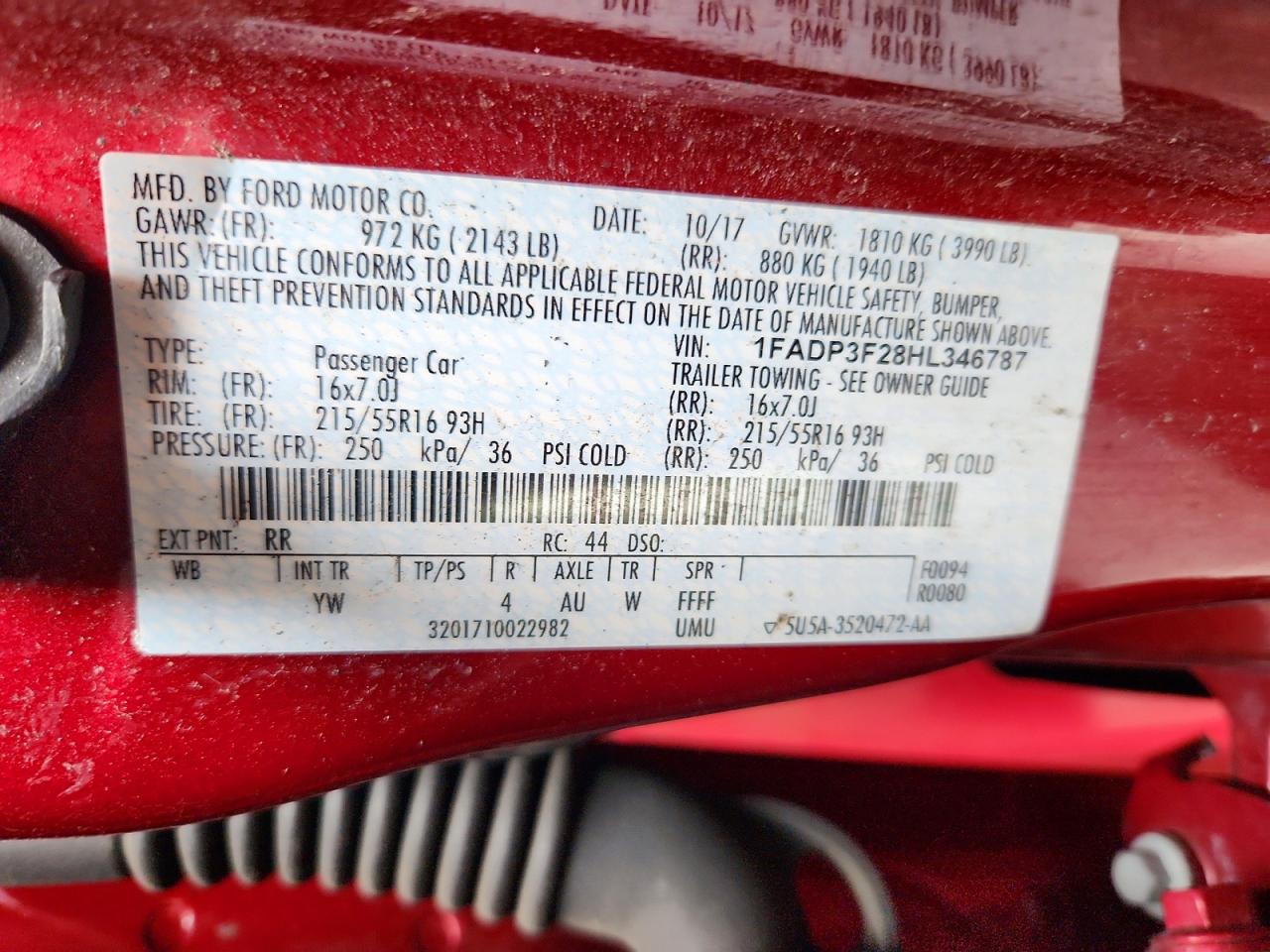 Ford Focus Se