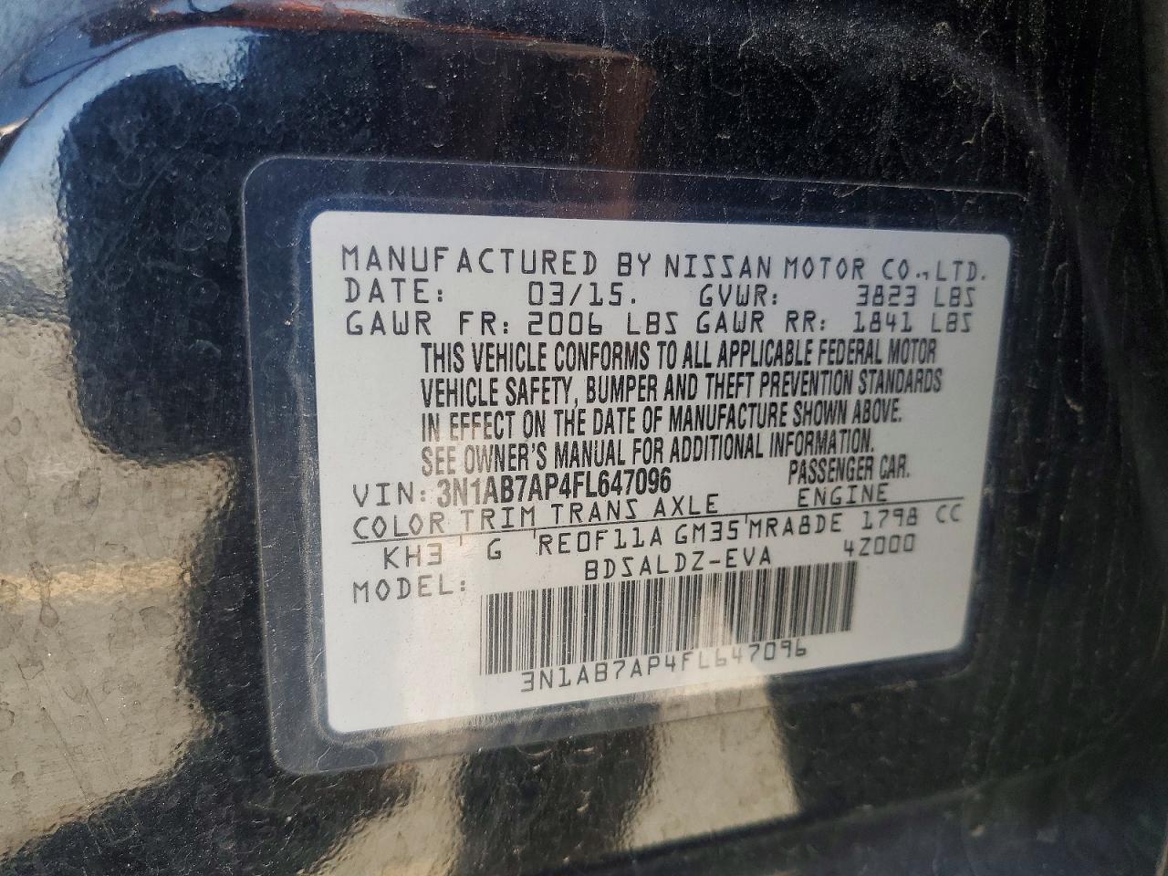 Nissan Sentra Sv