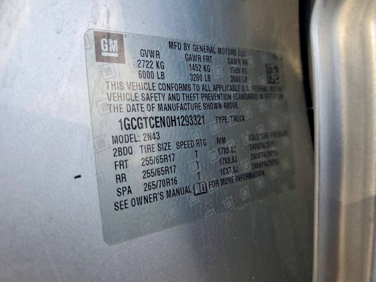 Chevrolet Colorado Lt