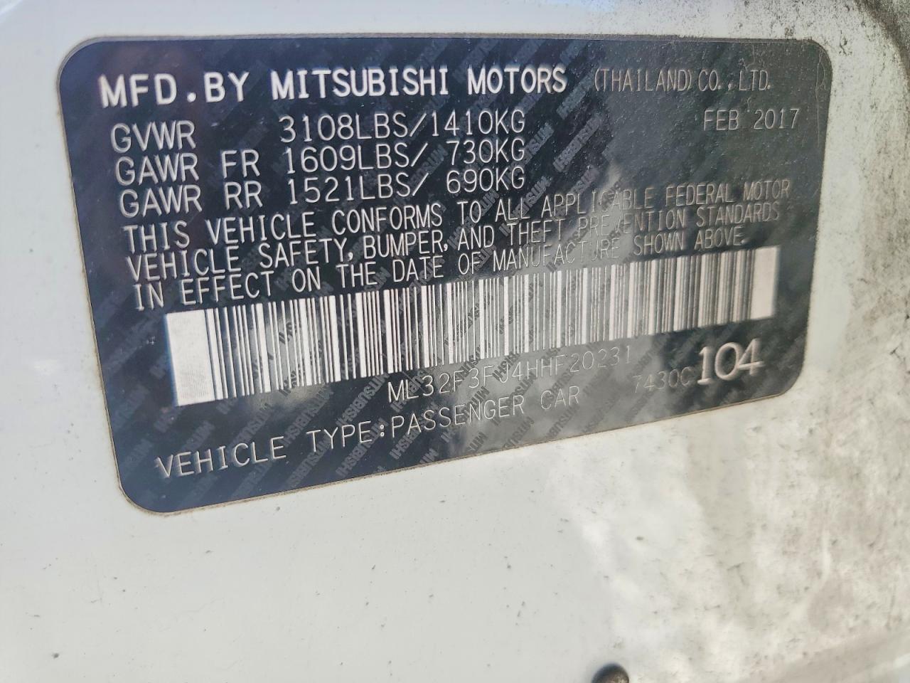 Mitsubishi Mirage G4 Es
