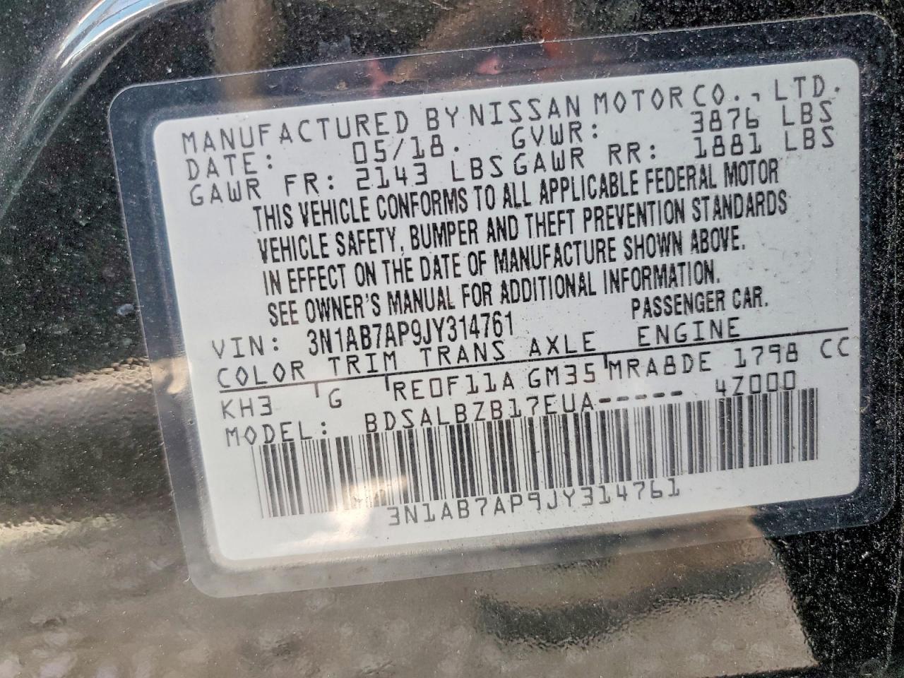 Nissan Sentra S