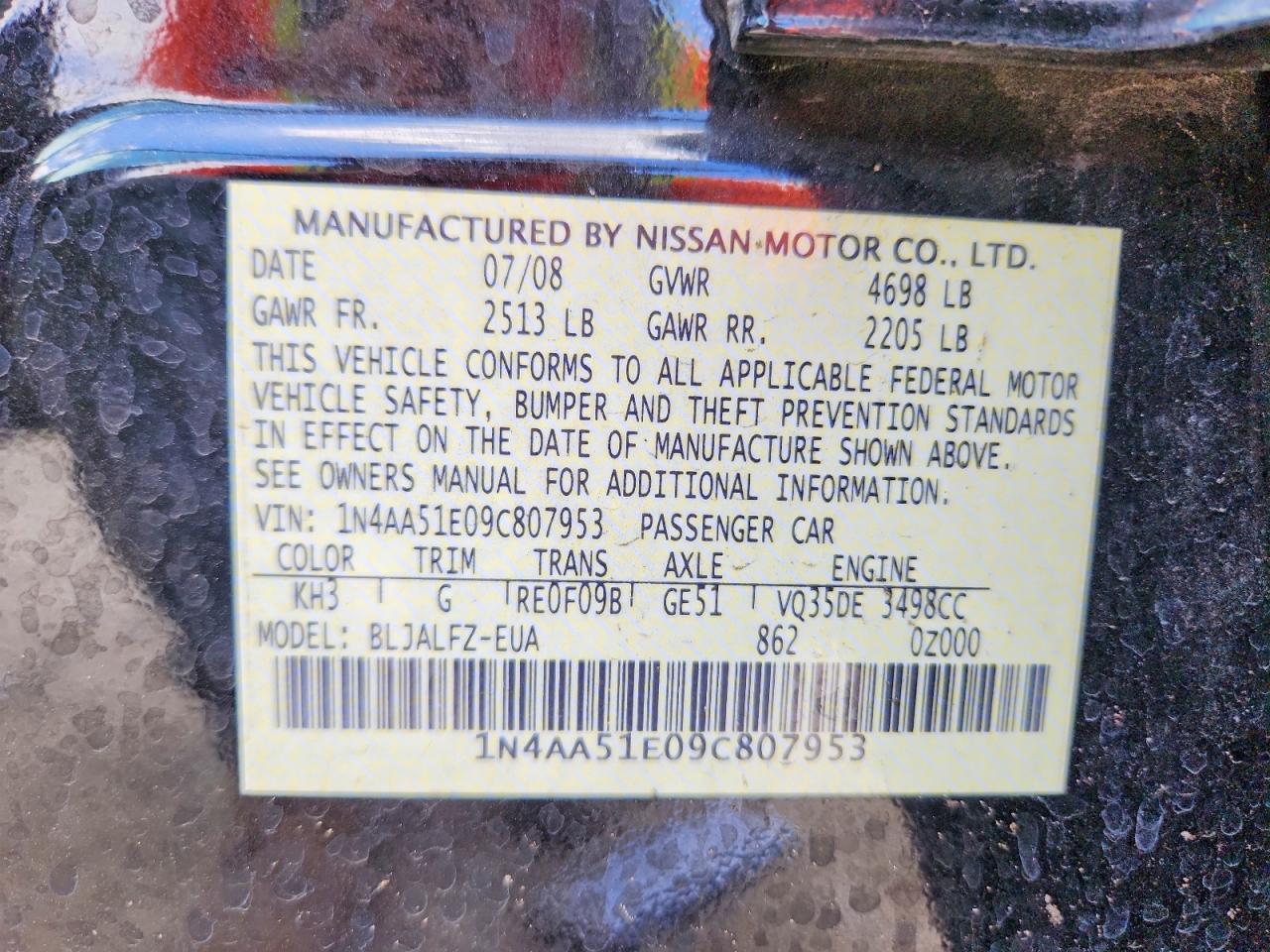 Nissan Maxima 3.5 S
