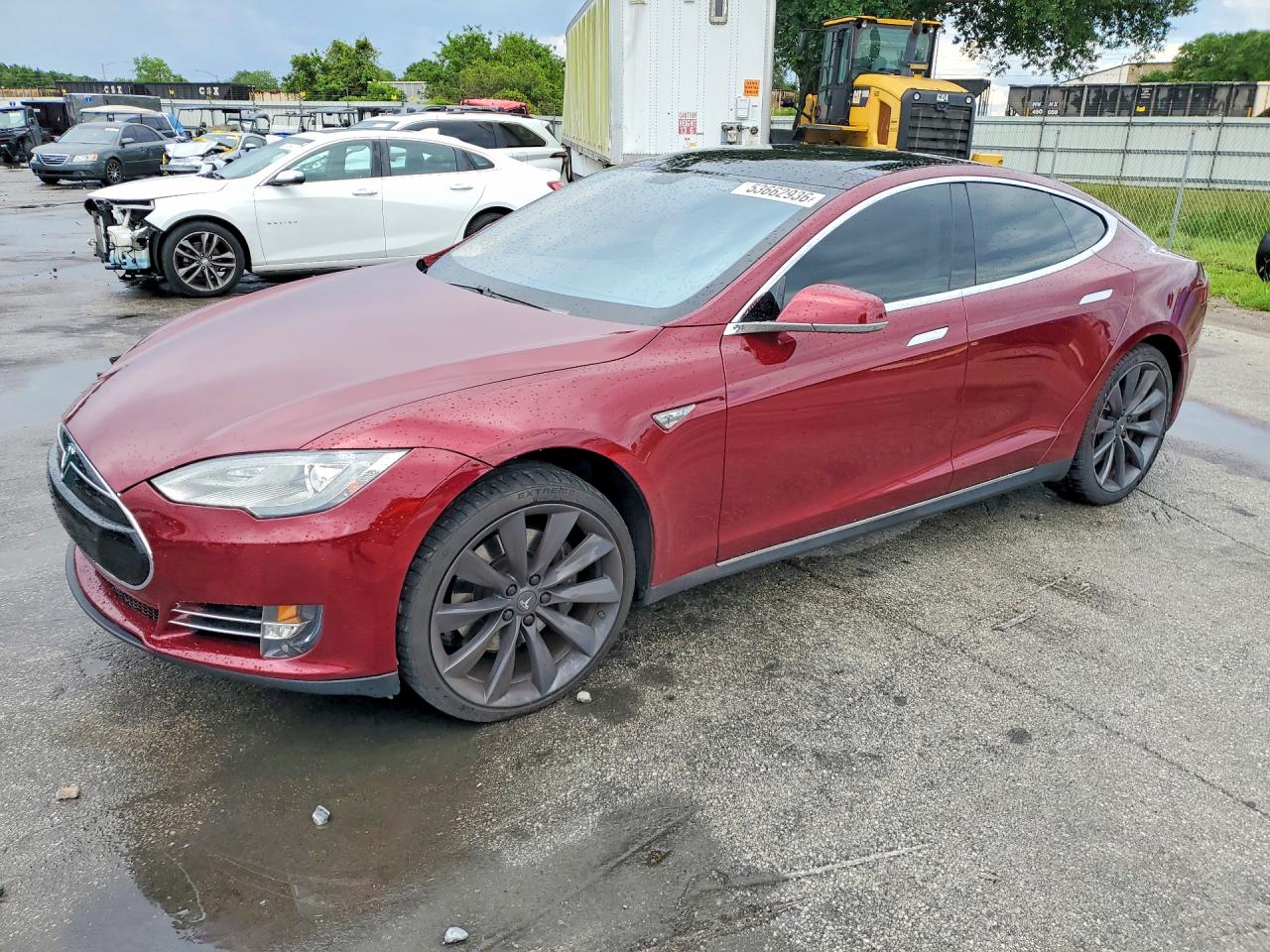 Salvage Tesla Model S Image