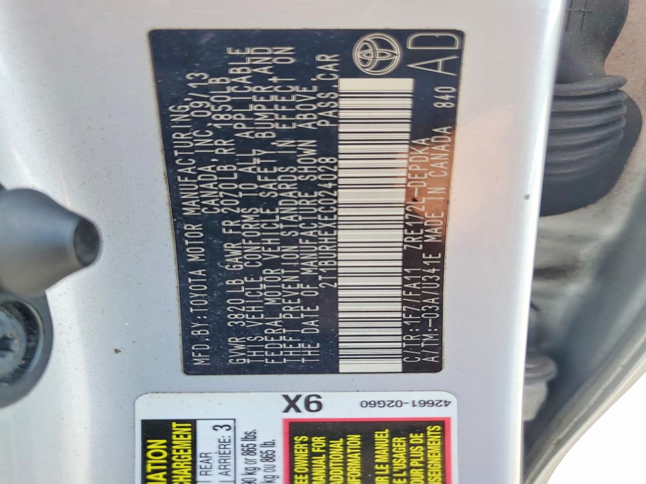 Toyota Corolla L