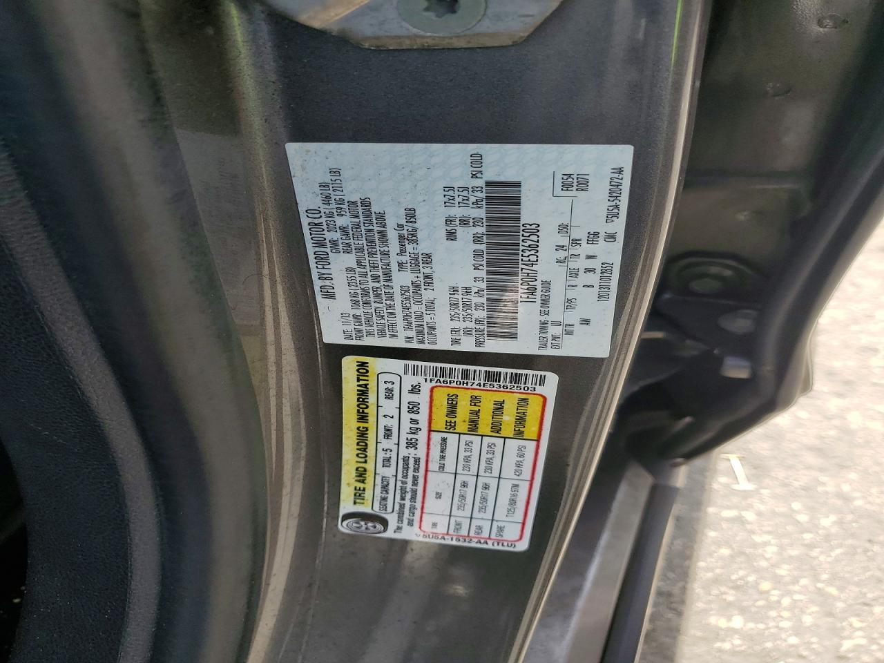 Ford Fusion Se