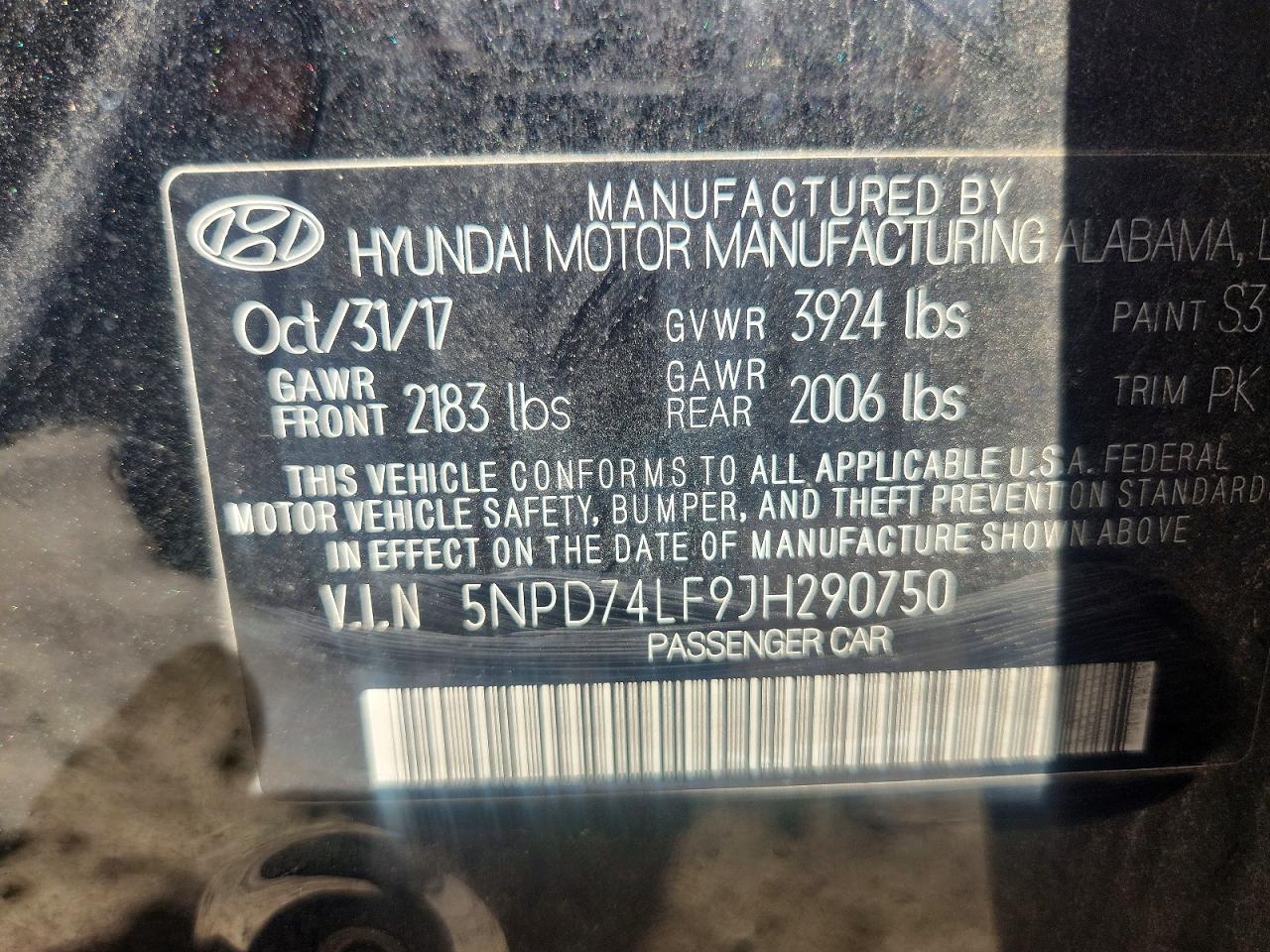 Hyundai ELANTRA Se