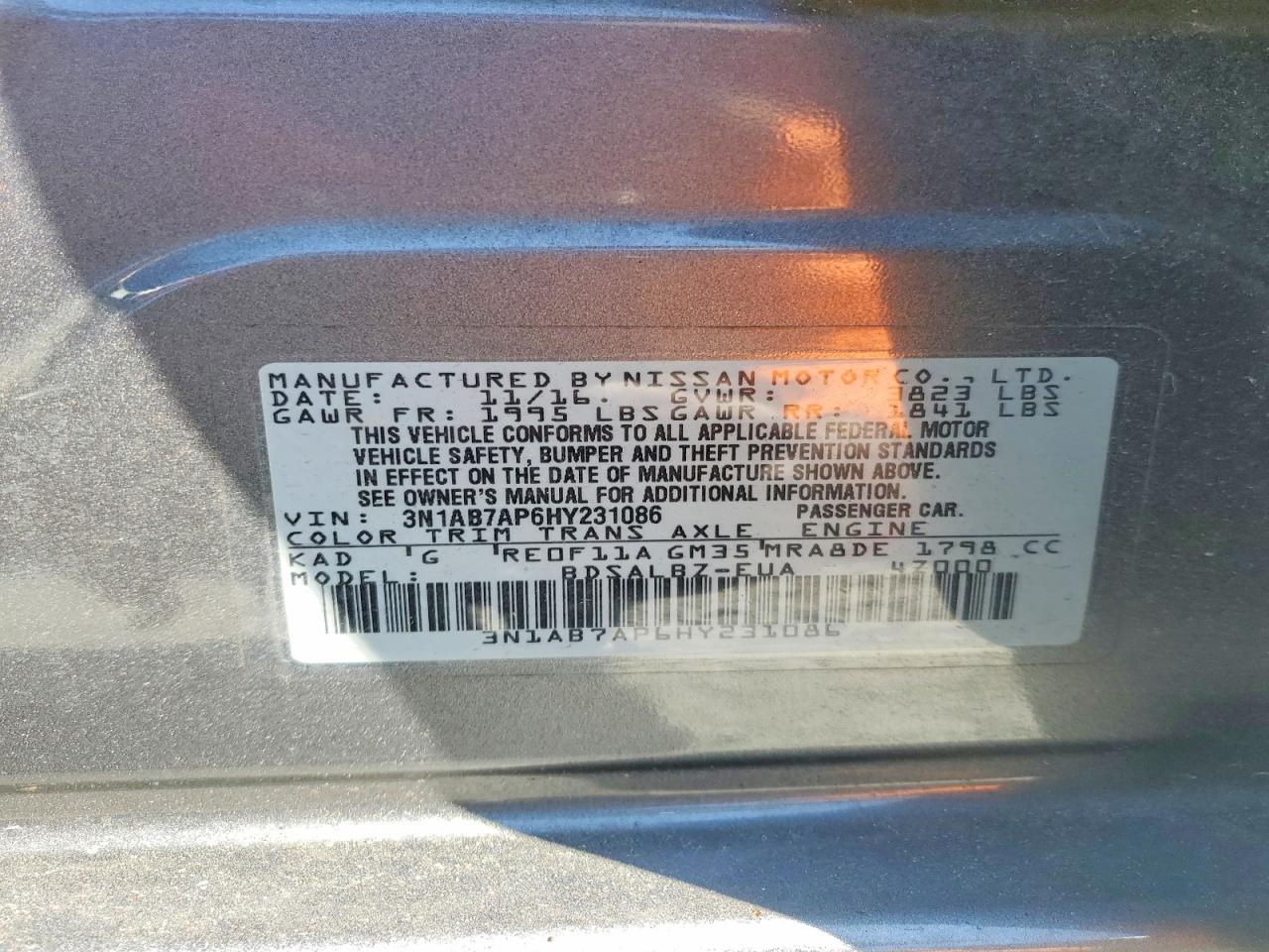 Nissan Sentra S