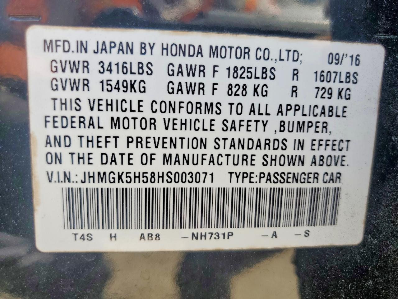 Honda Fit Lx