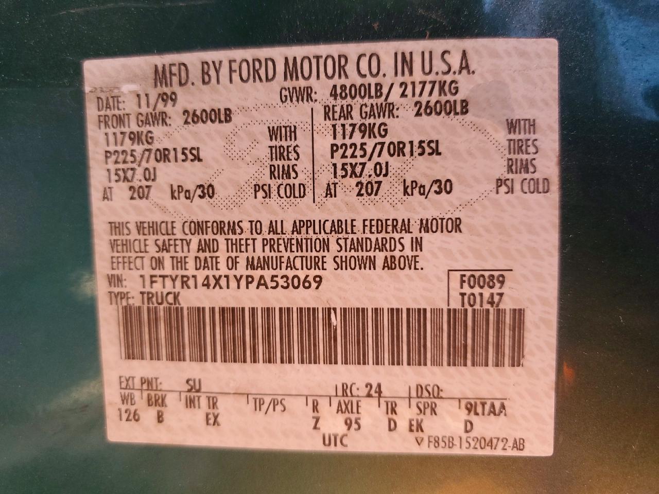 Ford Ranger Super Cab
