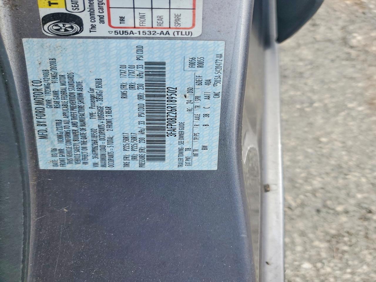 Ford Fusion Sel