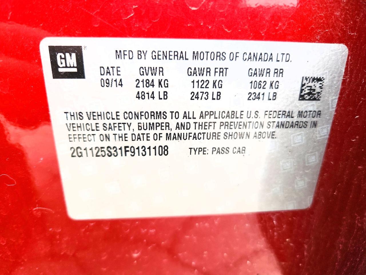 Chevrolet Impala Lt