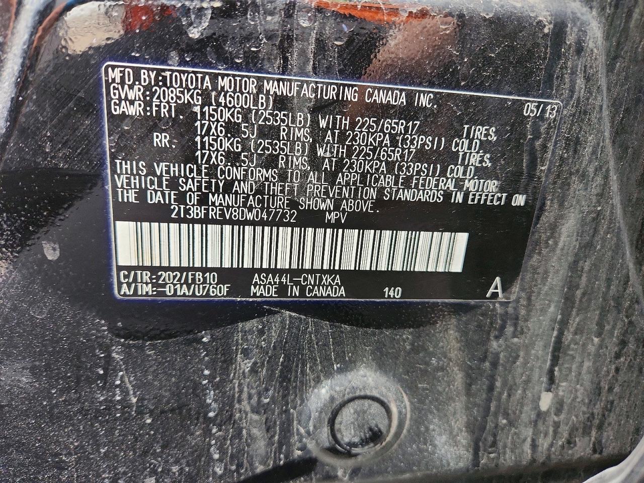 Toyota RAV4 Le