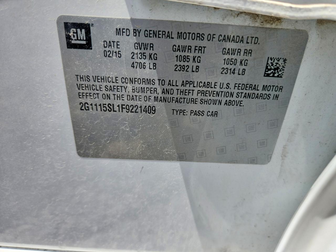 Chevrolet Impala Lt