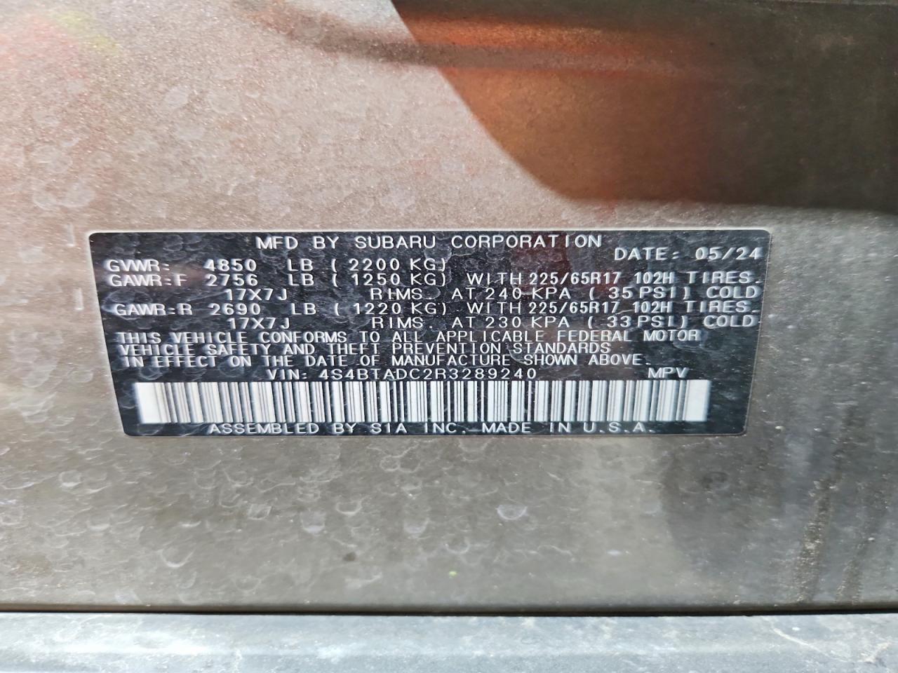 Subaru Outback Premium