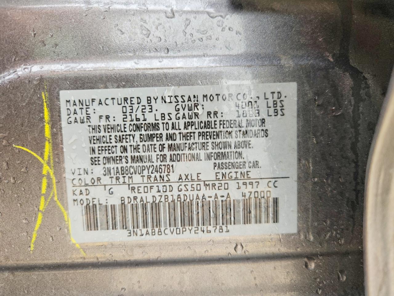 Nissan Sentra Sv
