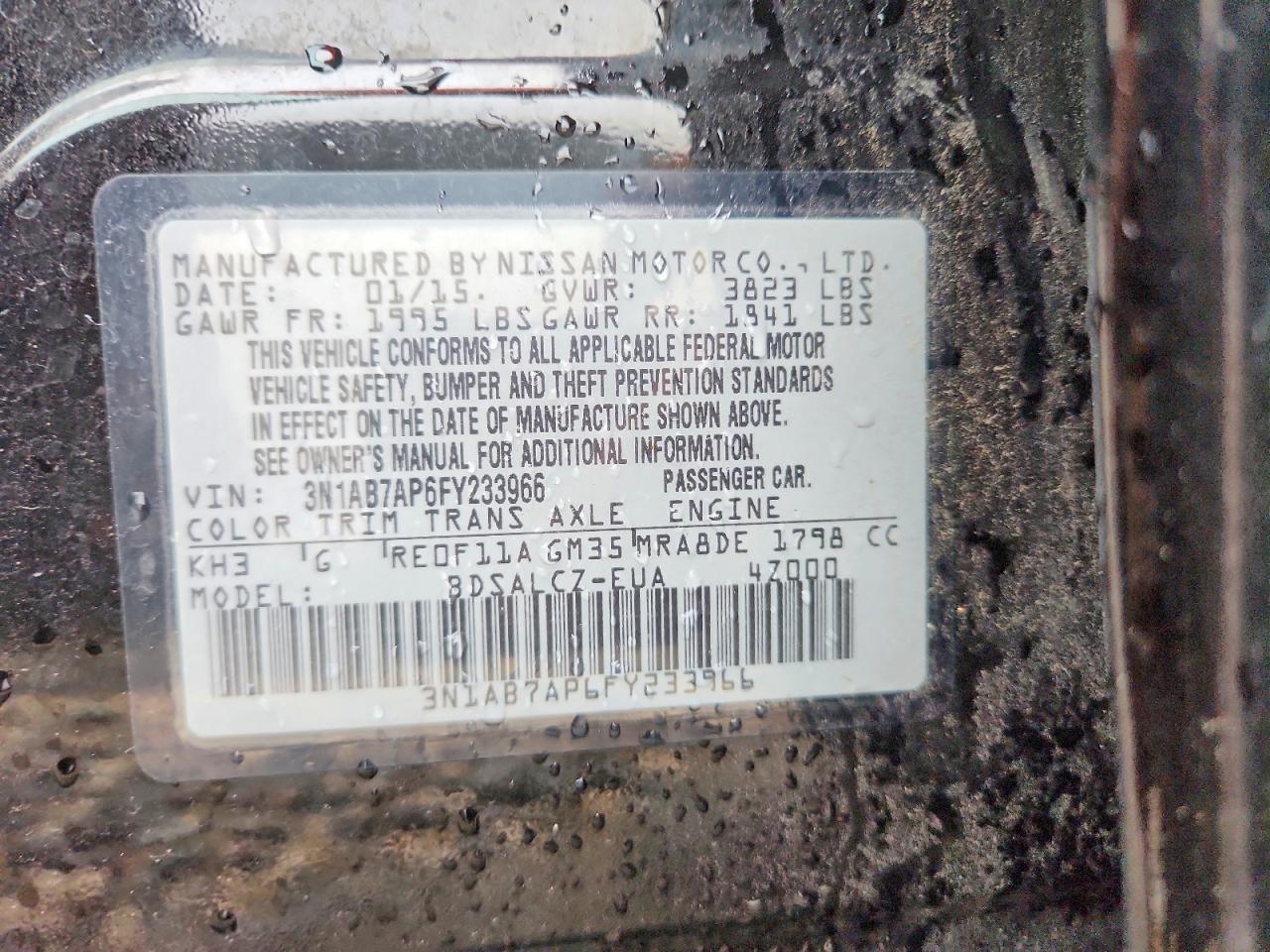 Nissan Sentra S