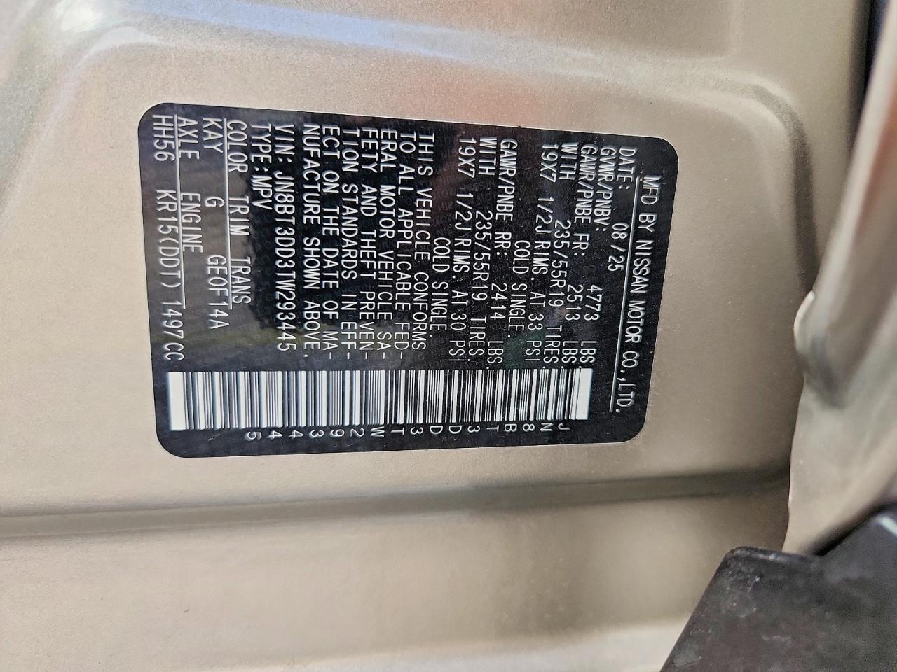 Nissan Rogue Platinum