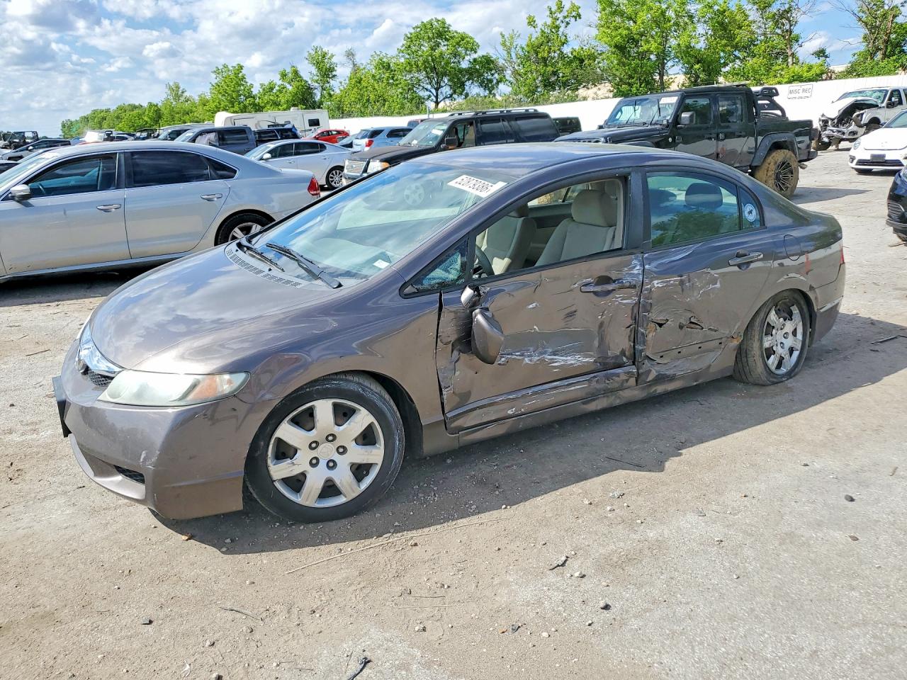 Salvage Honda Civic Image