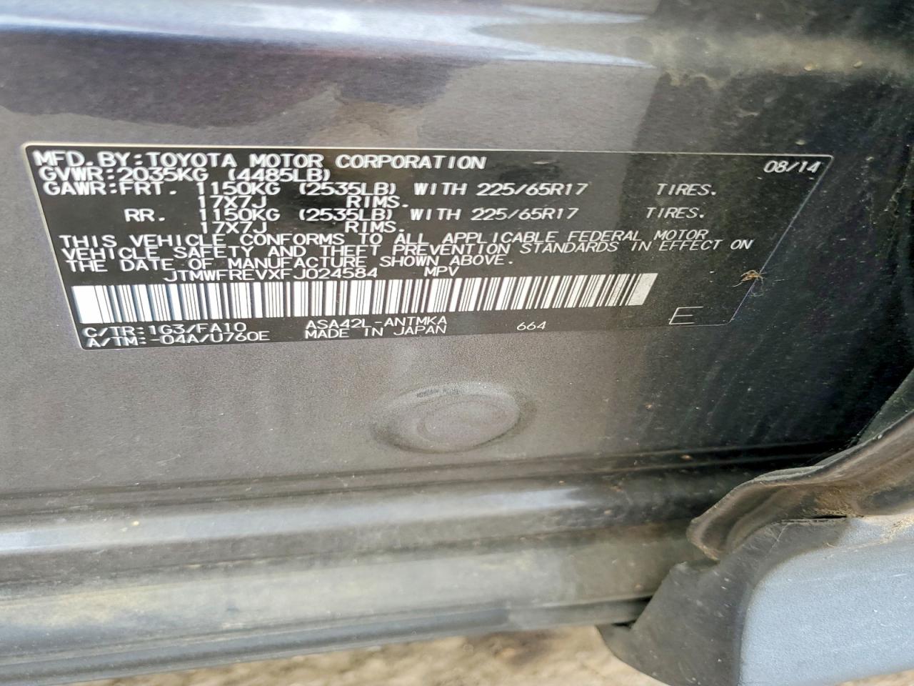 Toyota RAV4 Xle