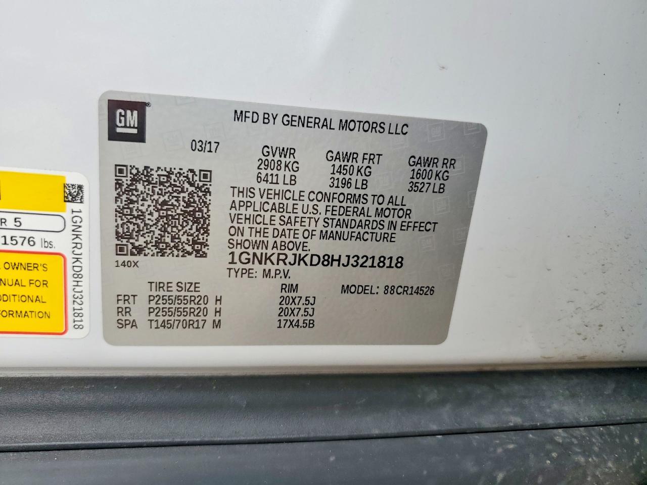 Chevrolet Traverse Premier