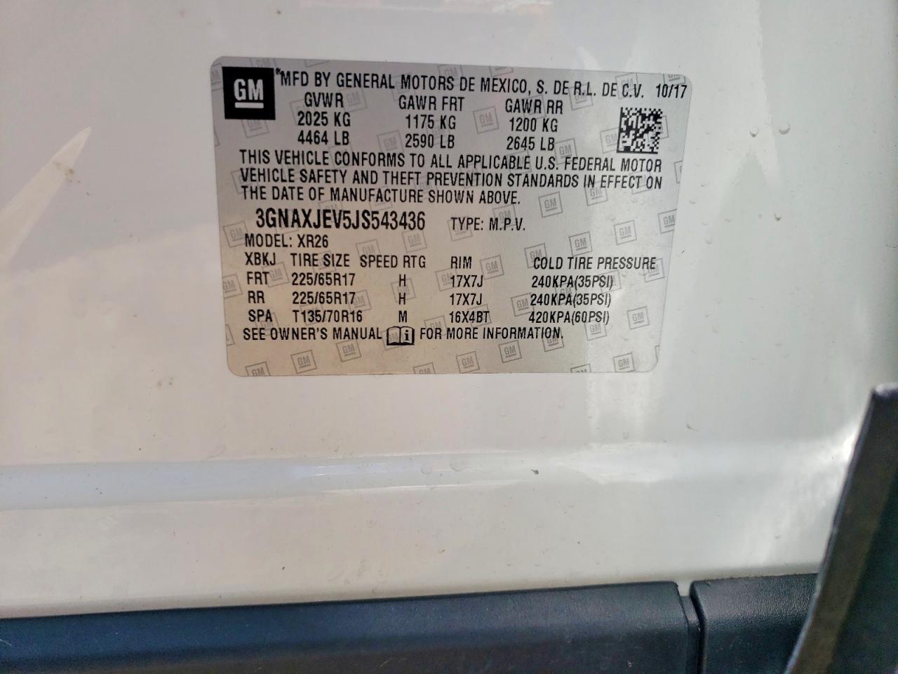 Chevrolet Equinox Lt