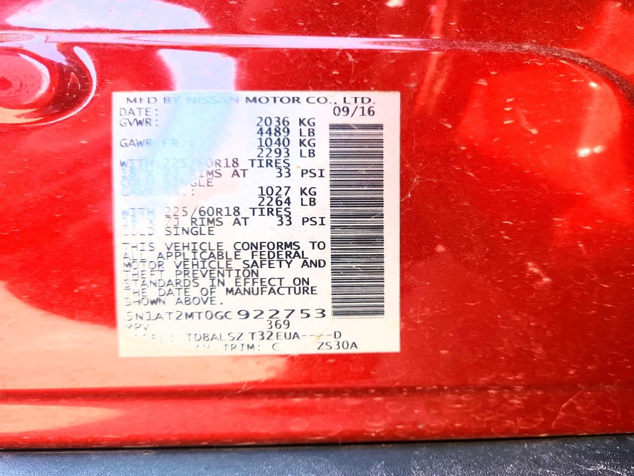 Nissan Rogue Sl