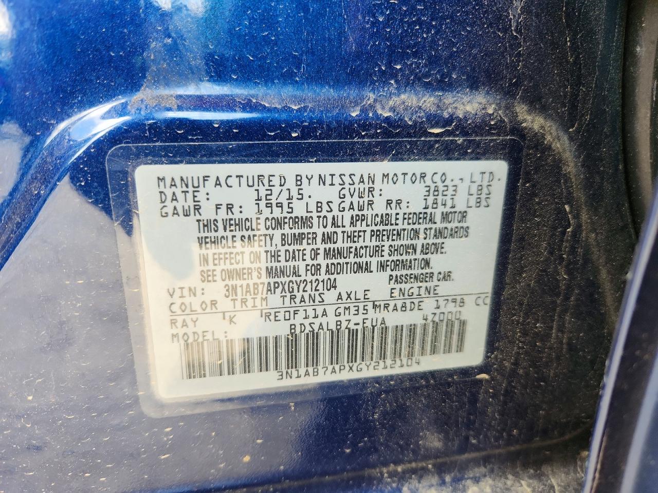 Nissan Sentra S