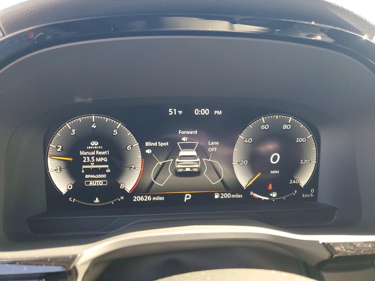 INFINITI Qx Sensory