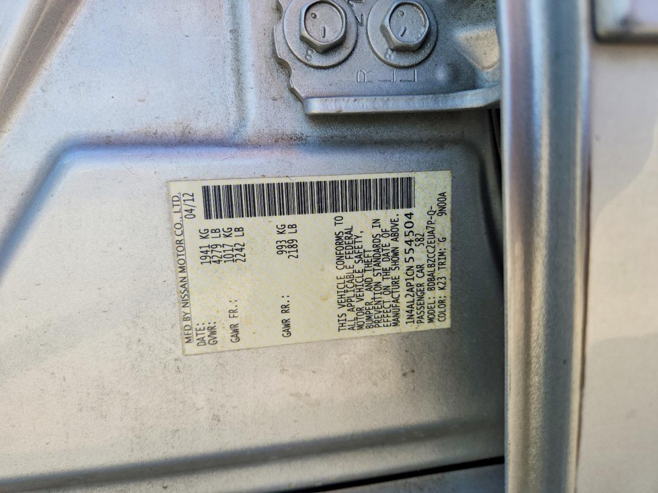 Nissan Altima 2.5
