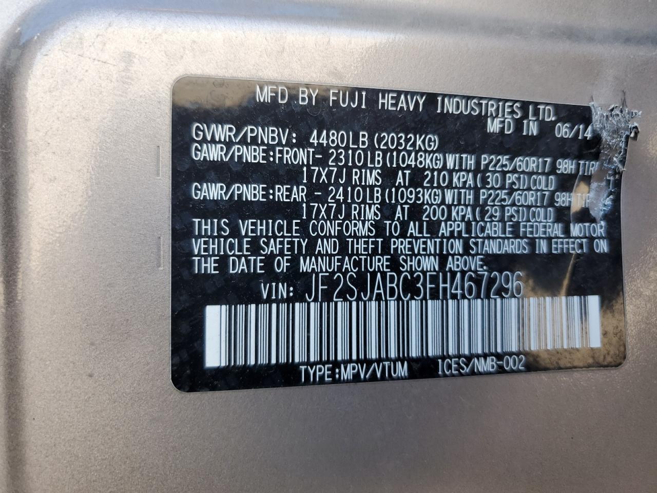 Subaru Forester 2.5i