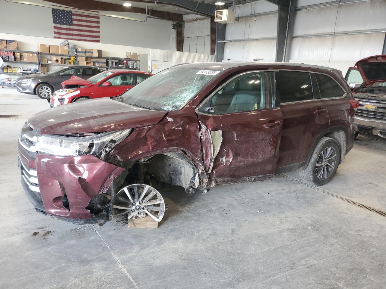 2019 Toyota Highlander 5TDJZRFH4KS******