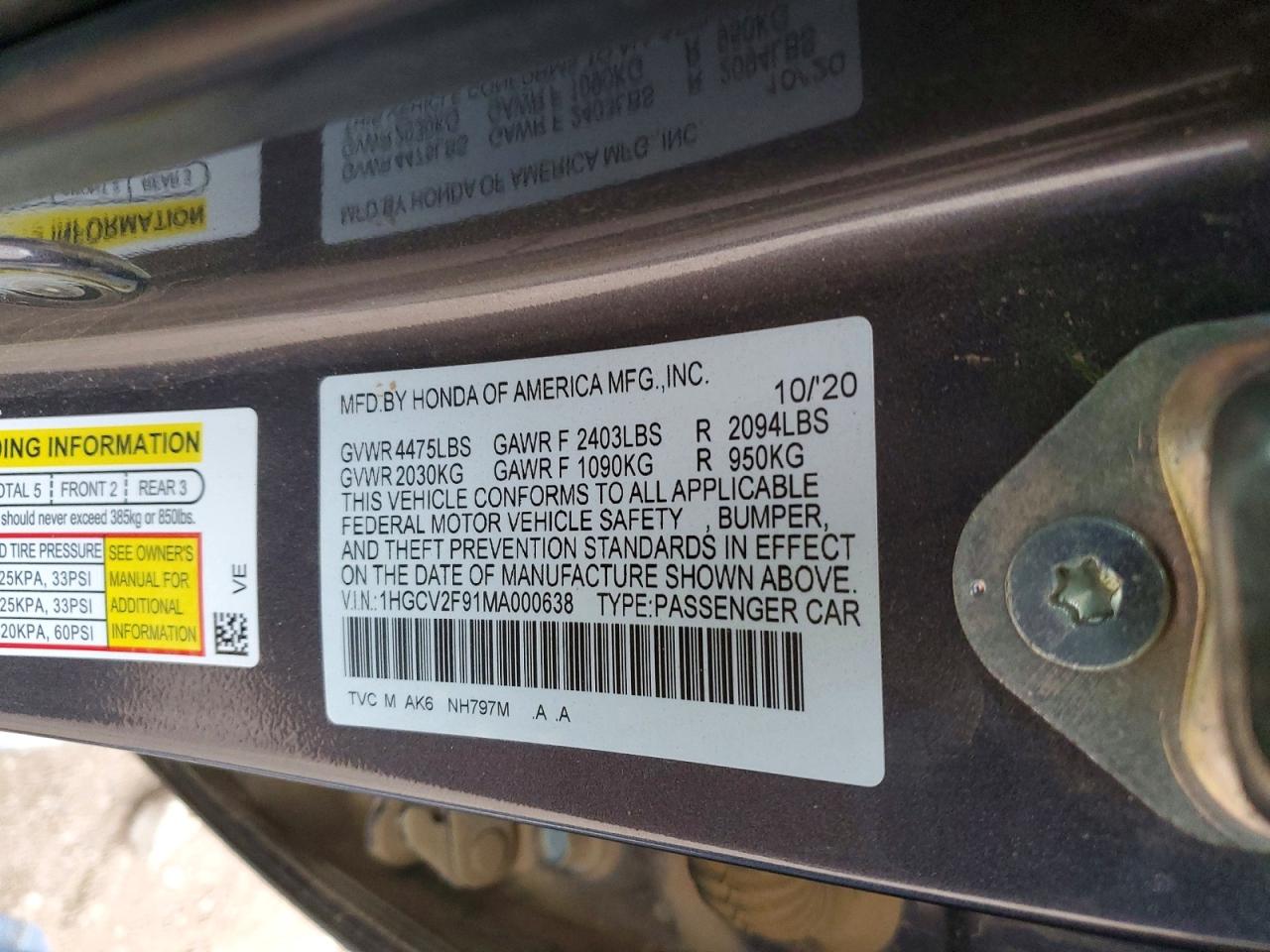 Honda Accord Touring