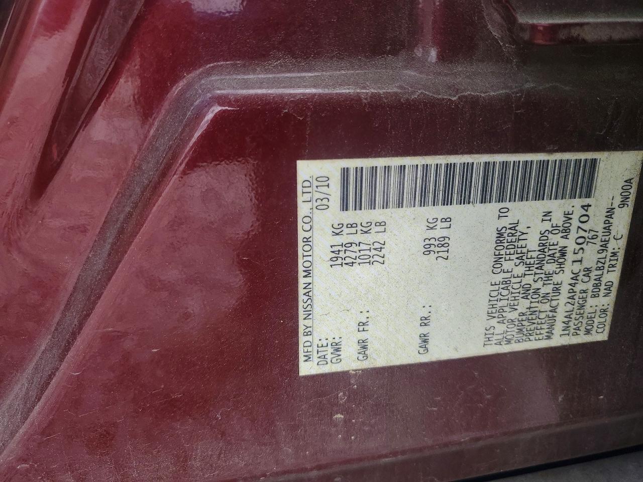 Nissan Altima 2.5