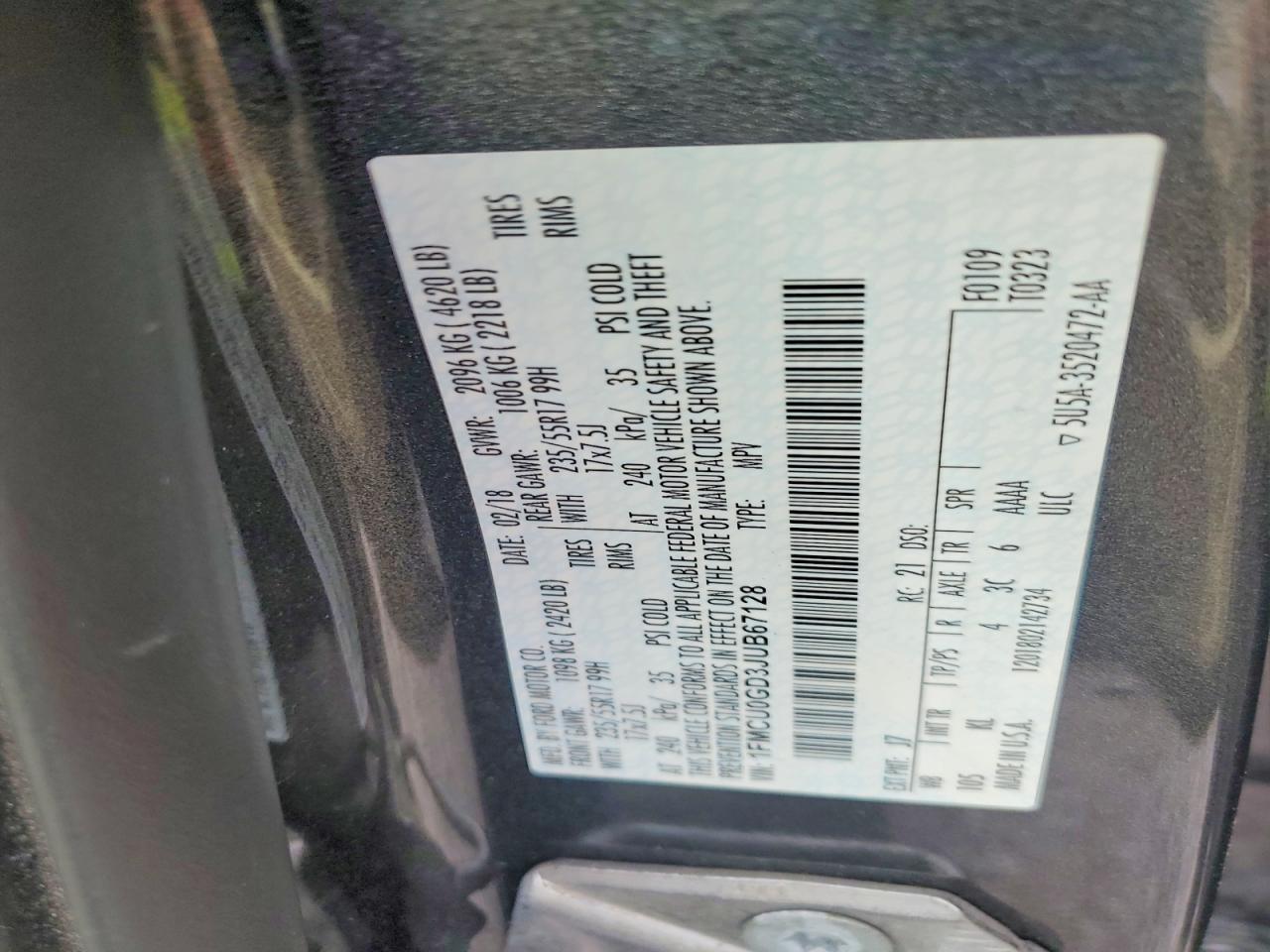 Ford Escape Se