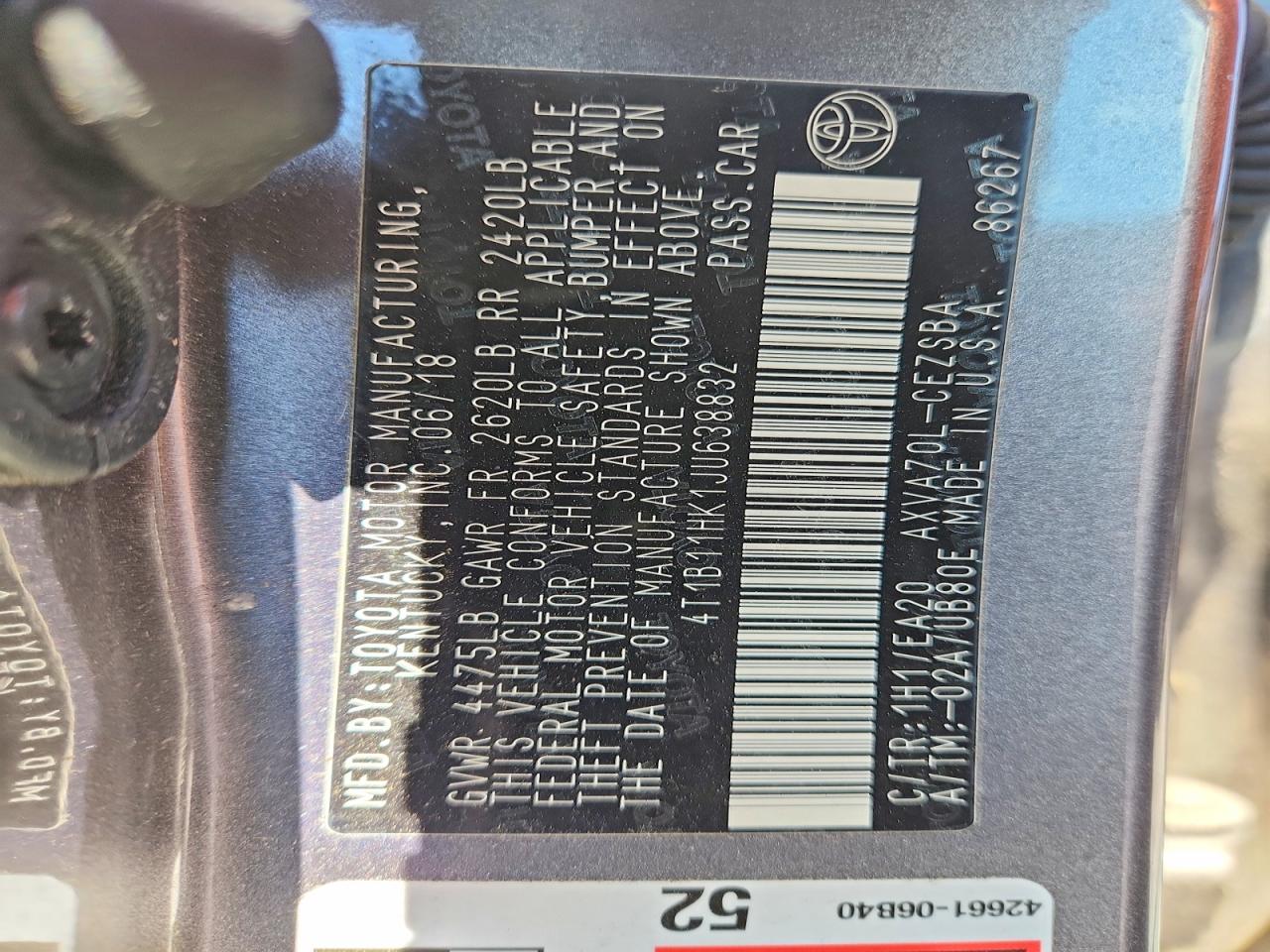 Toyota Camry Se