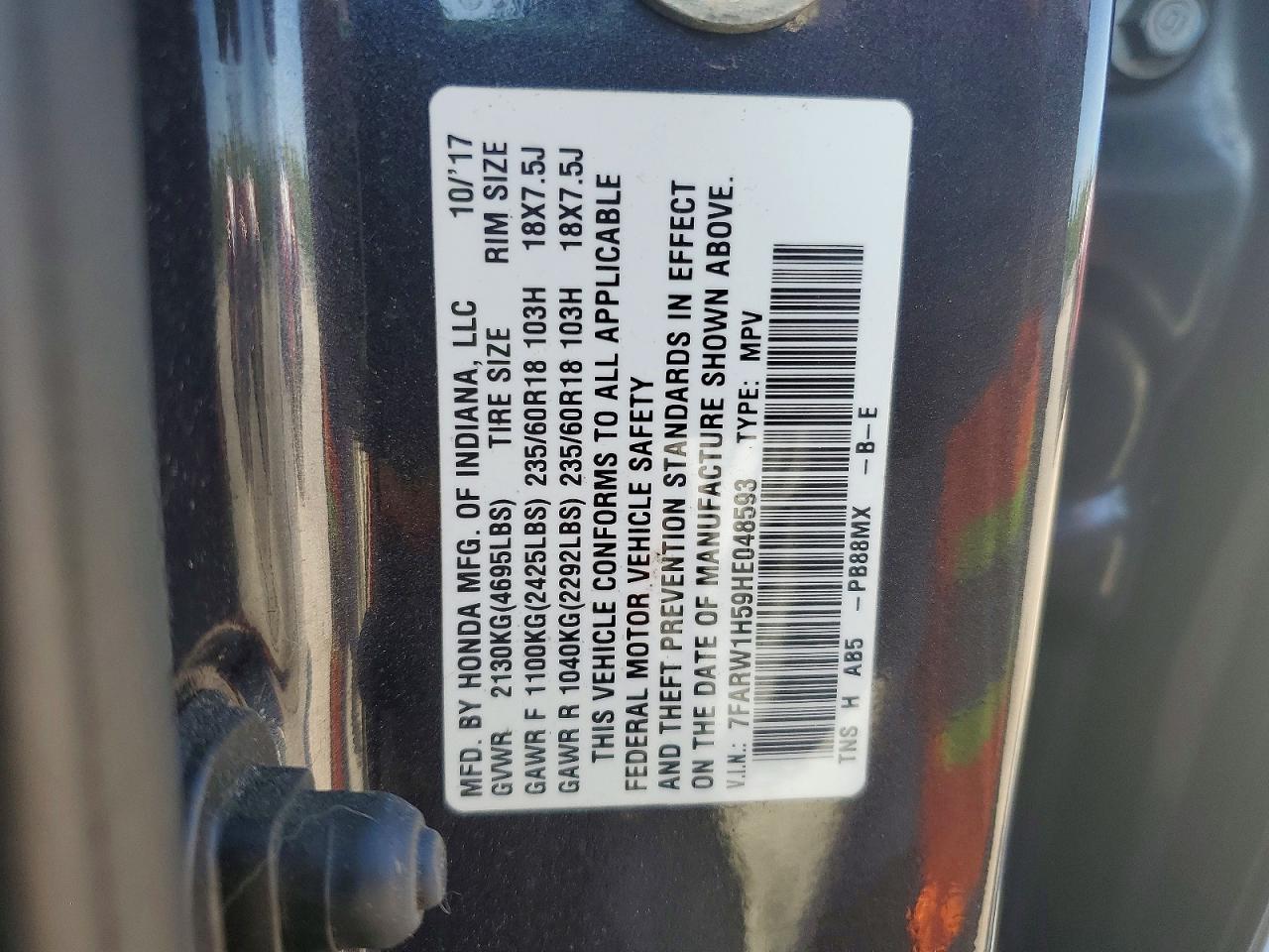Honda Crv Ex
