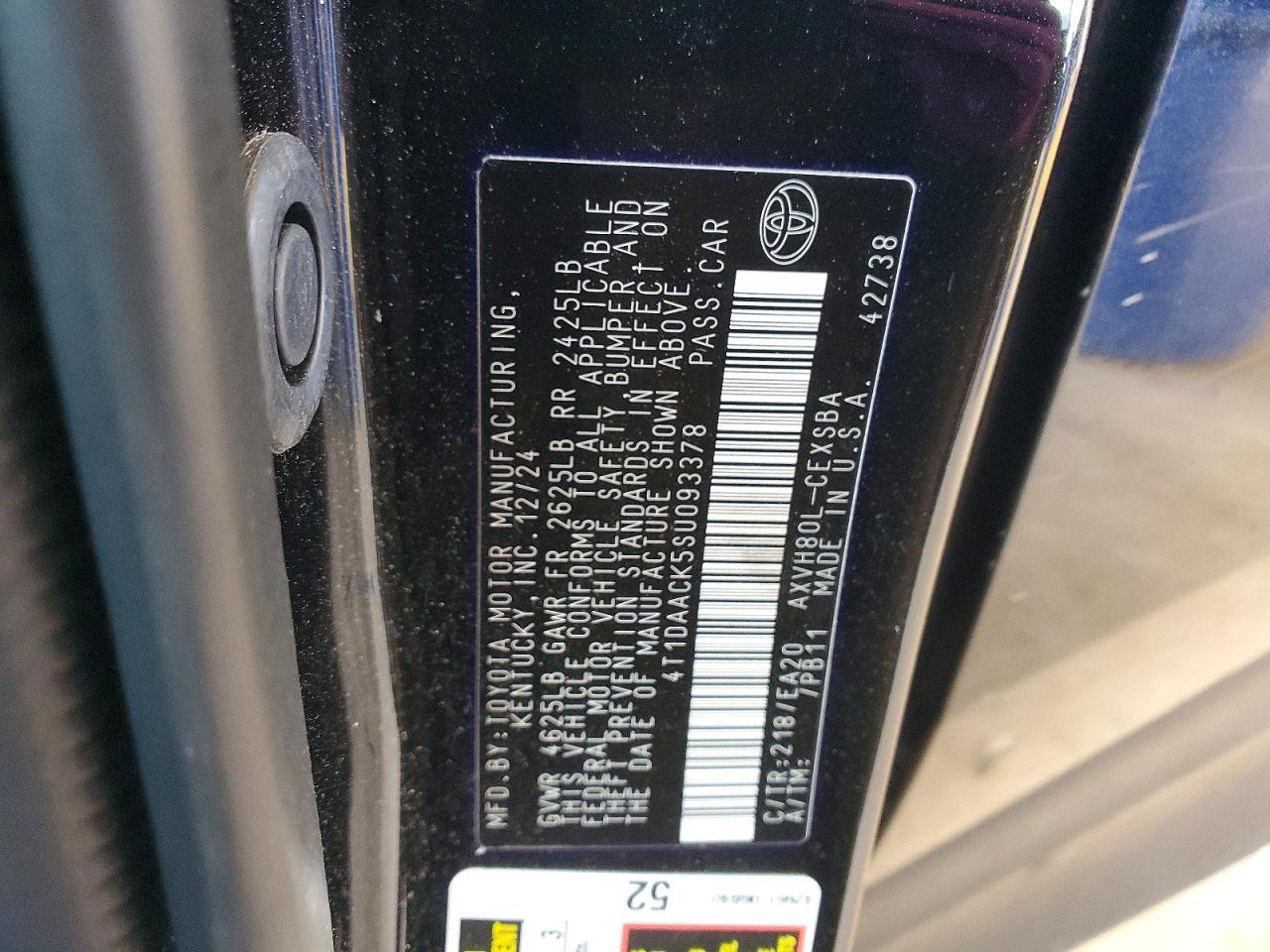 Toyota Camry Se