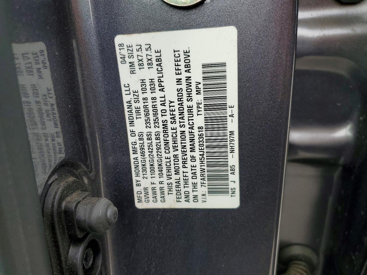 Honda Crv Ex