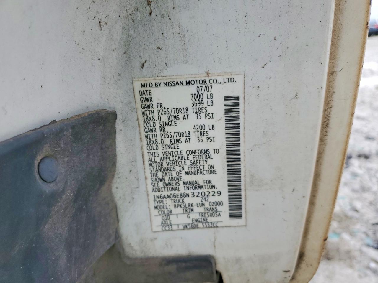 Nissan Titan Xe