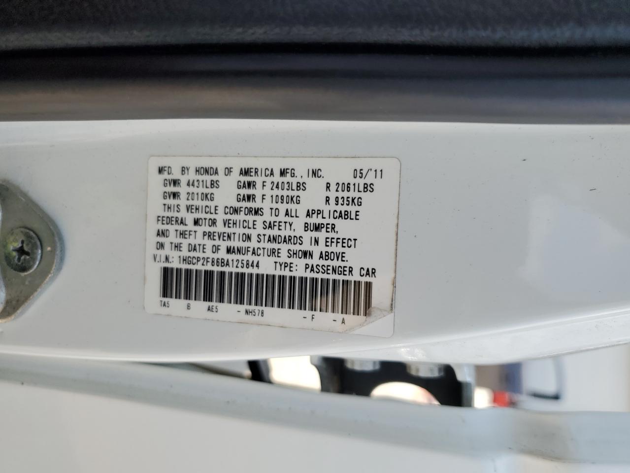 Honda Accord Exl