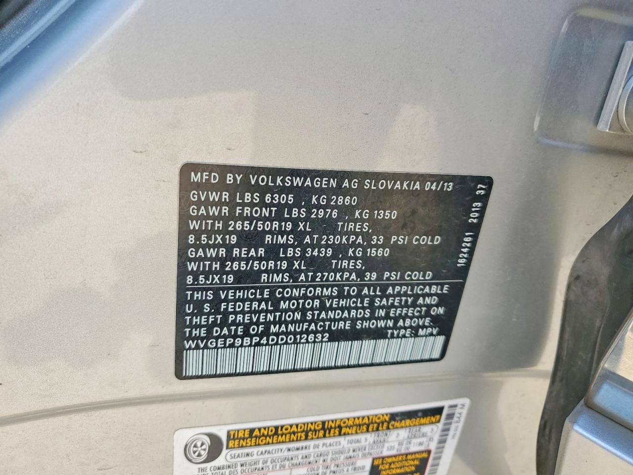 Volkswagen Touareg V6 Tdi